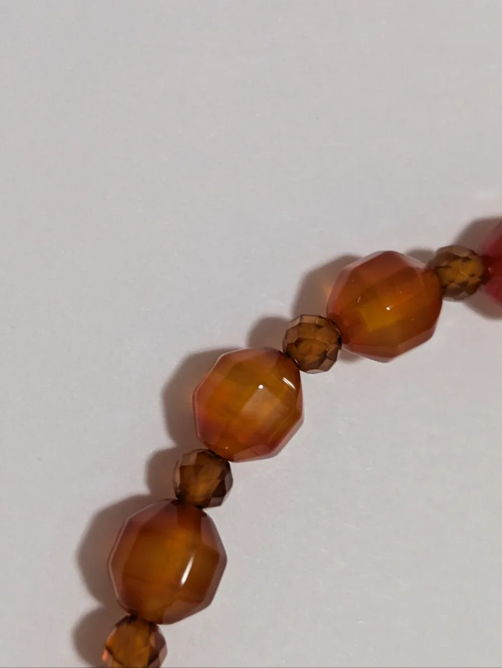 Agate/Garnet Bracelet